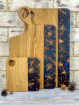 Resin & Wood Cutting Board Set of 3