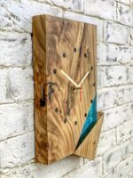 Resin Wall Clock for Living Room