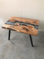 Drawing room center table - Epoxy resin
