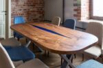 Modern office conference table - Epoxy resin