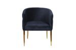 OpulentBlue Fabric Dining Chair