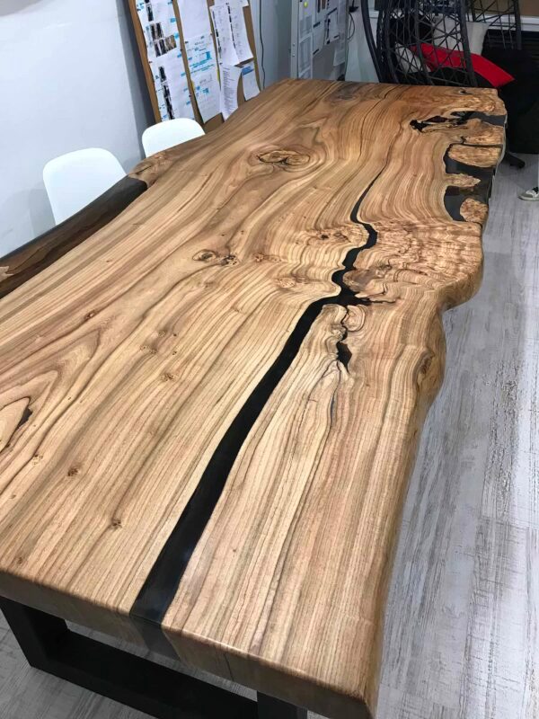 Modern Dining Table For 8 - Epoxy Resin
