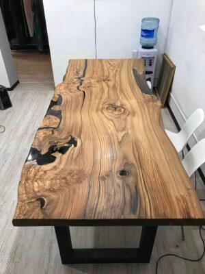 Modern Dining Table For 8 - Epoxy Resin