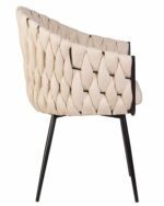 Tufted Upholstered Dining Chair  - EleganzaVibe