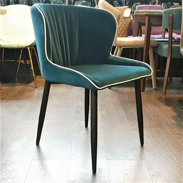 Fabric Upholstered Dining Chair - VerdentVibe