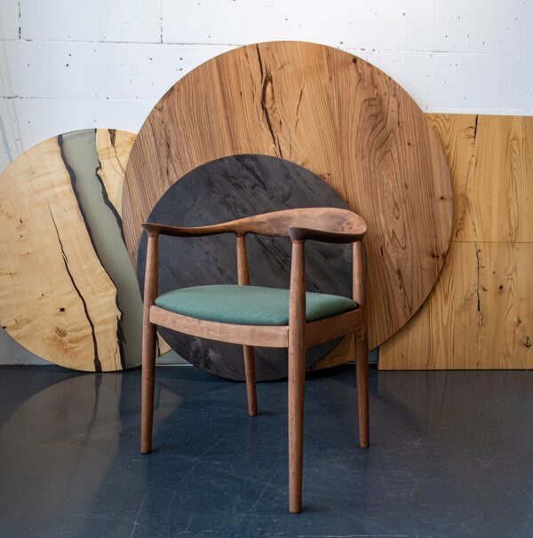 Wooden Design Dining Chair -ForestGlow