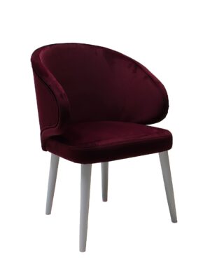 Dining Chair with Curved Backrest - WineDine