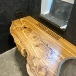 Wooden Sink Countertop - Epoxy Resin